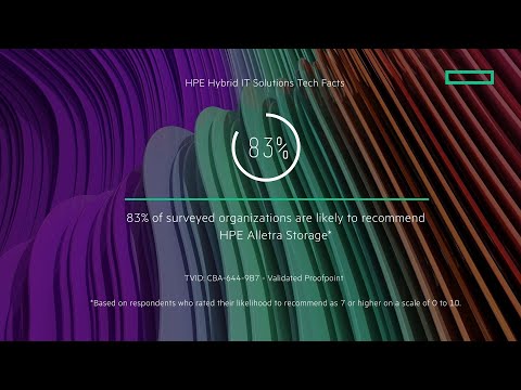 HPE Alletra Storage Arrays Customer Statistic 2