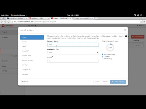 Installing Openstack Mitaka on CentOS using RDO