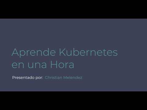 Introduccion a Kubernetes (Practica)