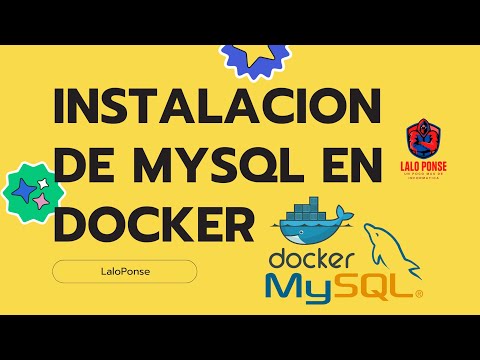 Mejor instalacion de Mysql en Docker y conexion eficiente