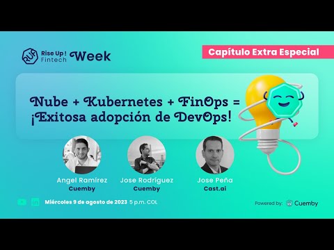 Nube + Kubernetes + FinOps = ¡Exitosa adopción de DevOps!
