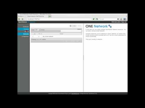 OpenNebula 3.2 Self Service