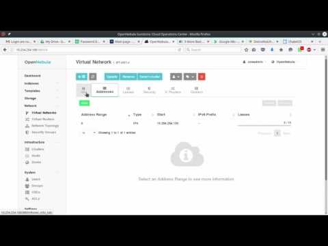 OpenNebula 5 Beta Sunstone GUI