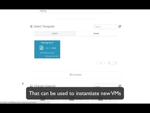 OpenNebula Cloud Provisioning Portal