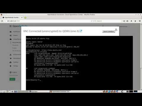OpenNebula Frontend   Step 17  Adding Node 11 as a node and deploying the existing Virtual Machine I