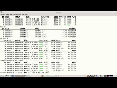 OpenNebula Frontend   Step 20  Live Migration of Virtual Machines in OpenNebula   Part 3 Thanks