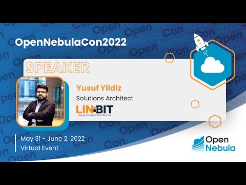 OpenNebulaCon2022 – LINBIT – Make your infrastructure failure resilient with OpenNebula + LINBIT SDS
