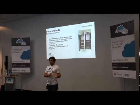 OpenNebulaConf 2014 – OpenNebula as an alternative to commercial products by Armin Deliomini