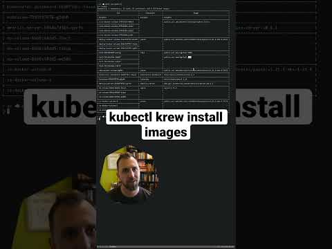 What images are in a Kubernetes cluster?