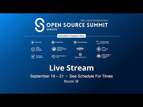 OSS EU 2023 – Open Source Leadership Summit – Room 3F – Live from BIlbao, Spain