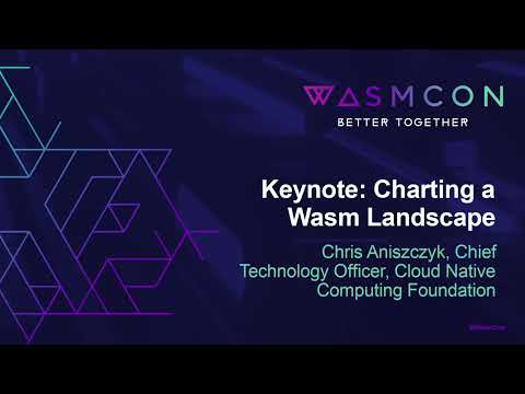 Keynote: Charting a Wasm Landscape – Chris Aniszczyk, Chief Technology Officer