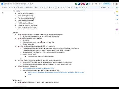 Multi-Network community sync for 20230906