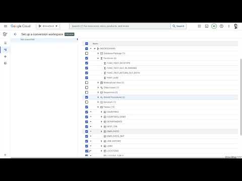 Modernizing Oracle workloads with DMS Conversion Workspace