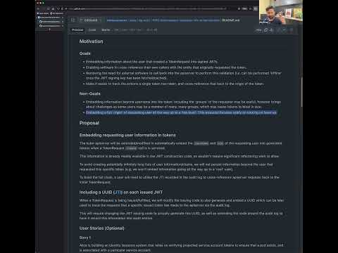 sig-auth bi-weekly meeting for 20230913
