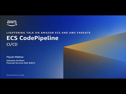 Amazon ECS: CI/CD – AWS CodePipeline | Amazon Web Services