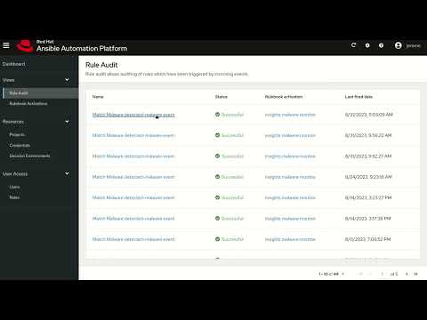 Red Hat Insights integration with Event-Driven Ansible