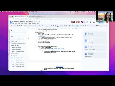 Kubernetes Release Team Meeting for 20231004