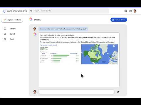 Duet AI in Google Cloud – data analysis and visualization