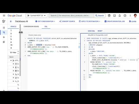 Duet AI in Google Cloud – database management