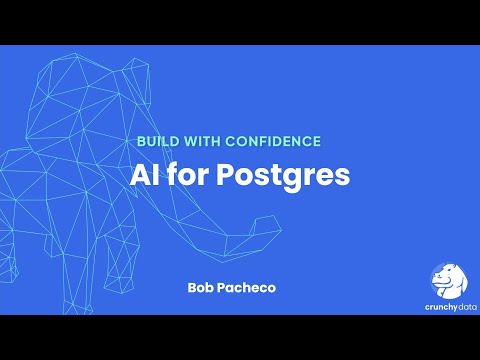 OpenShift Commons Gathering, Raleigh – Crunchy Data Lightning Talk: AI for Postgres