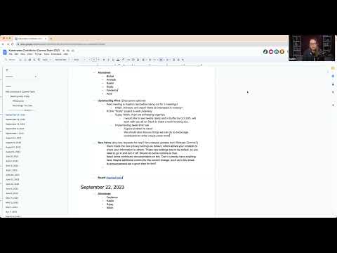 [SIG ContribEx] Weekly Contributor Comms Meeting for 20230929