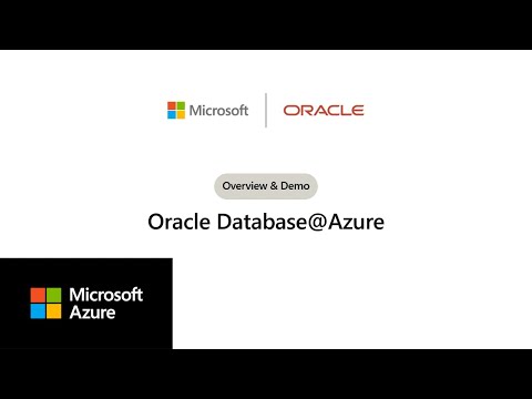 Accelerating cloud transformation with Microsoft and Oracle – Demo