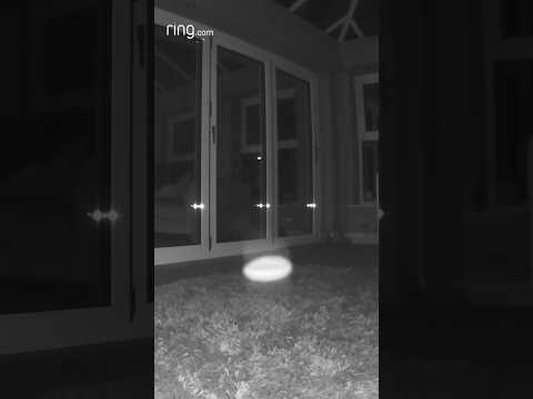 Strange, mysterious light floating around caught on Ring!
