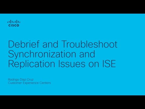 Debrief and Troubleshoot of Synchronization and Replication Issues on ISE