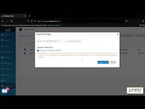 SSR1500 Assign WAN Edge