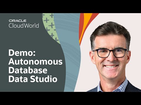Oracle Database directions | Autonomous Database Data Studio demo