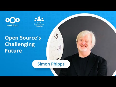 Exploring open source’s challenging future with Simon Phipps | Nextcloud Conference 2023