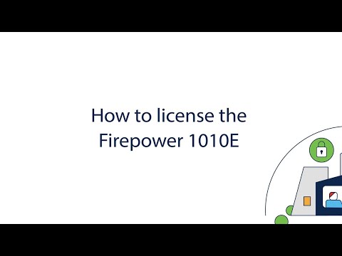 Unboxing Firepower 1010E Firewall 4/6 – Licensing