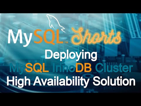 Episode-046 – Deploying MySQL InnoDB Cluster High Availability Solution