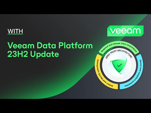 Achieve Radical Resilience with Veeam Data Platform 23H2 Update – Now Available