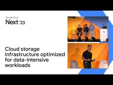 Cloud storage infrastructure optimized for your data-intensive workloads