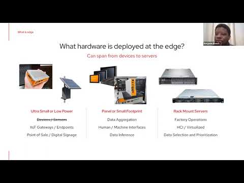 OpenShift Commons Edge SIG: Edge Topologies with Ben Cohen (Red Hat)