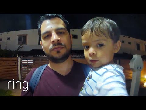 Precious Moment: Toddler Eager to Hug Father After Coming Home From Work | RingTV