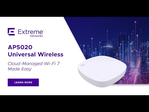 The AP5020: A Flexible, Cloud-Managed Wi-Fi 7 Access Point