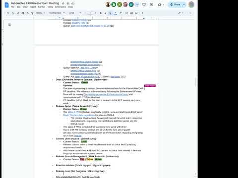 [SIG Release] Release Team Meeting 1.30 Meeting for 20240207