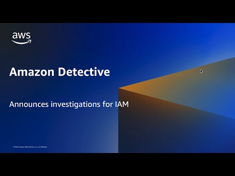 Amazon Detective investigations for AWS Identity and Access Management (IAM) entities