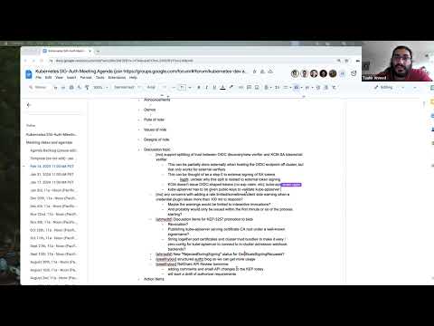 SIG-Auth Bi-Weekly Meeting for 20240214