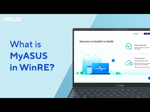 What is MyASUS in WinRE?    | ASUS SUPPORT