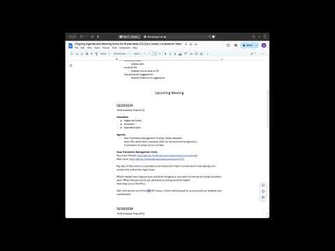 [SIG Docs] Arabic Localization Team Meeting for 20240228