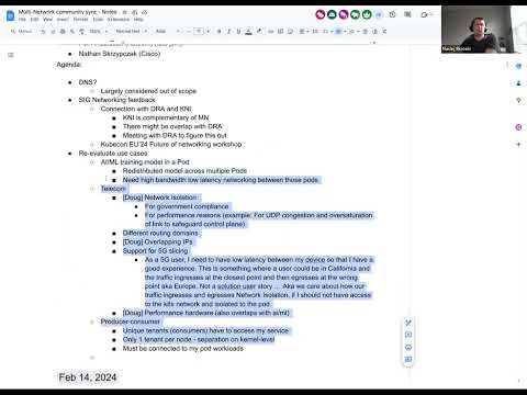 Multi-Network community sync for 20240306