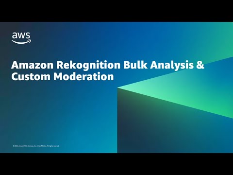 Using Amazon Rekognition’s Bulk Analysis and Custom Moderation features | Amazon Web Services