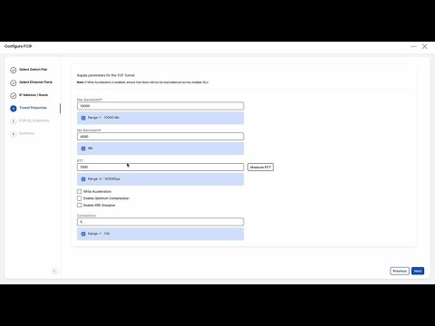 Configuring FCIP in Cisco MDS using NDFC SAN 12.2(1)