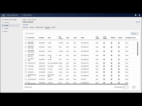 MDS In-Service Software Upgrade using NDFC SAN 12.2(1)