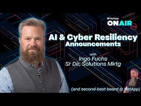 AI & Cyber-Resiliency Announcements | NetApp ONAIR