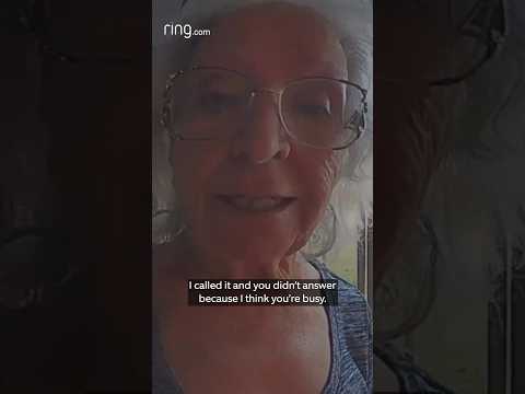 When her son didn’t answer her call, she made sure the message was still delivered!