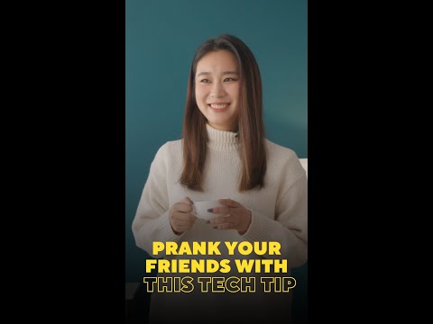 Ready to prank your friends? Leave your friend’s reaction in the comments 🤫 #ASUS #AprilFools